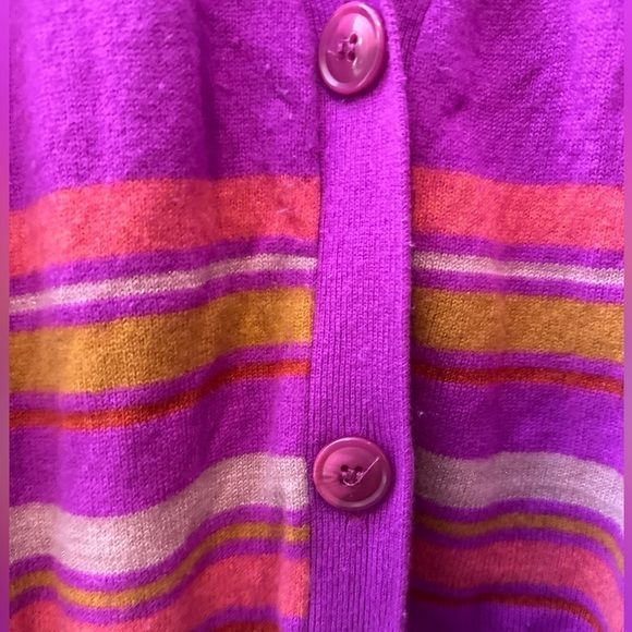 27 Miles Striped Cardigan (L) - Picture 2 of 12